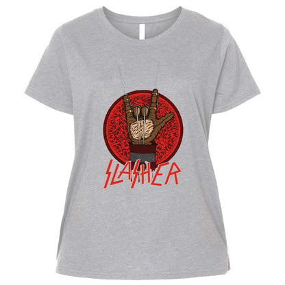 Ladies Curvy Jersey - RZEXJMFV - Heather - 3