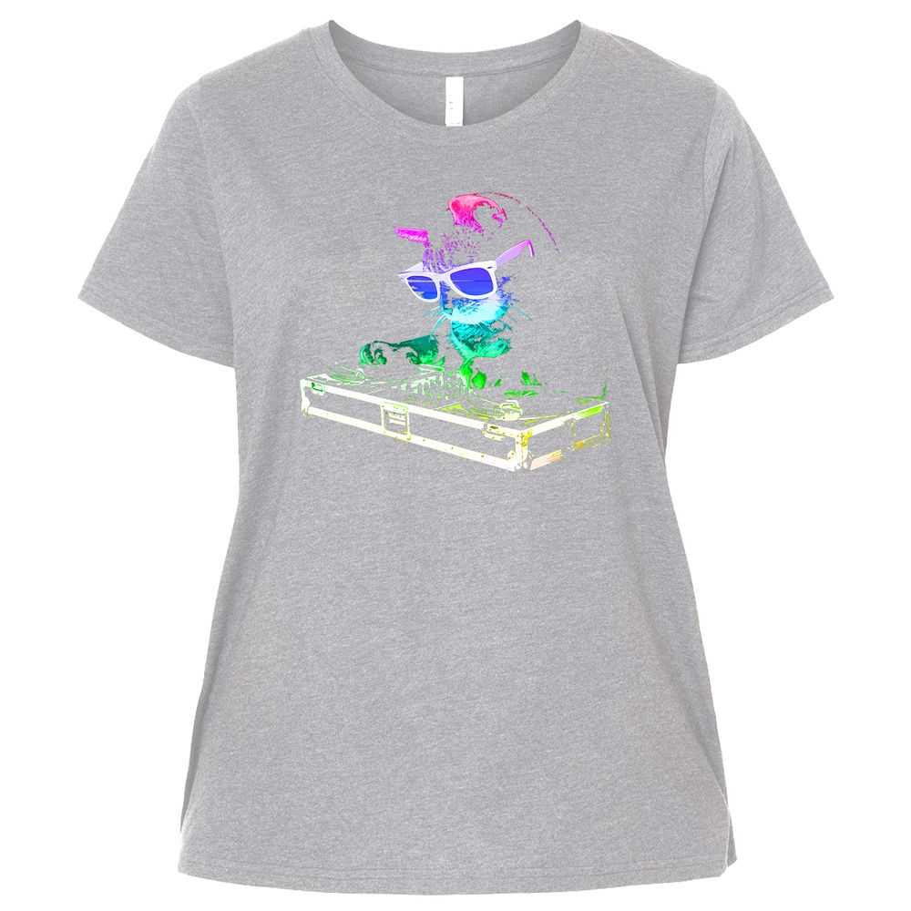 Ladies Curvy Jersey - LNS8RU3E - Heather - 3