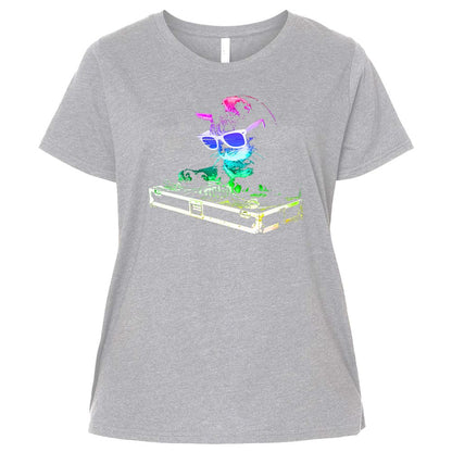 Ladies Curvy Jersey - LNS8RU3E - Heather - 3