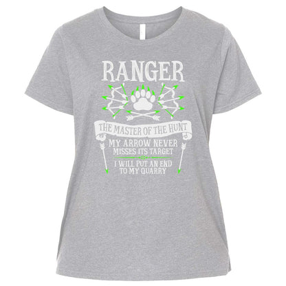 Ladies Curvy Jersey - 1B6K52UR - Heather - 3