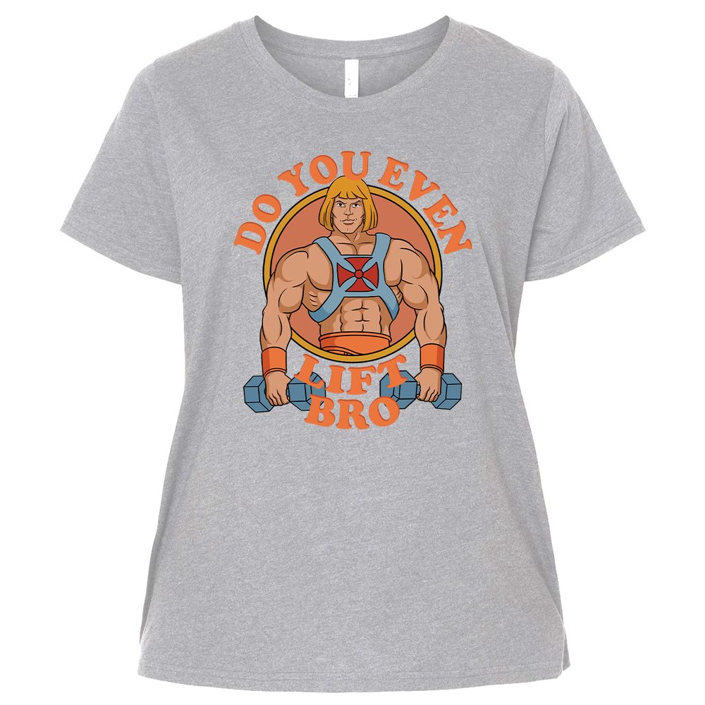 Ladies Curvy Jersey - 2R4QT9W2 - Heather - 3