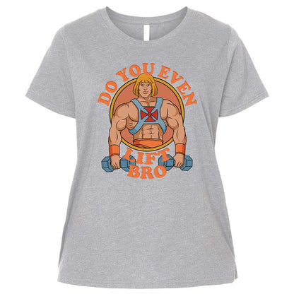 Ladies Curvy Jersey - 2R4QT9W2 - Heather - 3