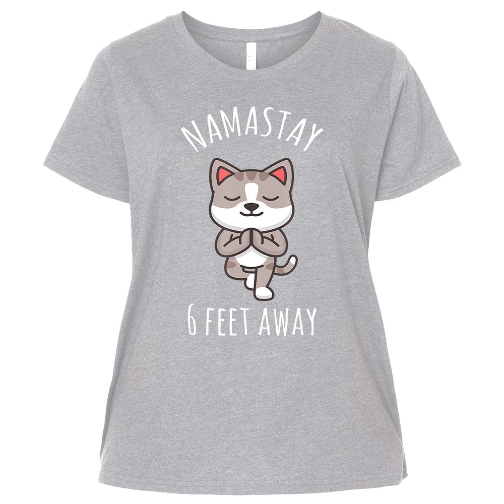 Ladies Curvy Jersey - R5VEDFLC - Heather - 3