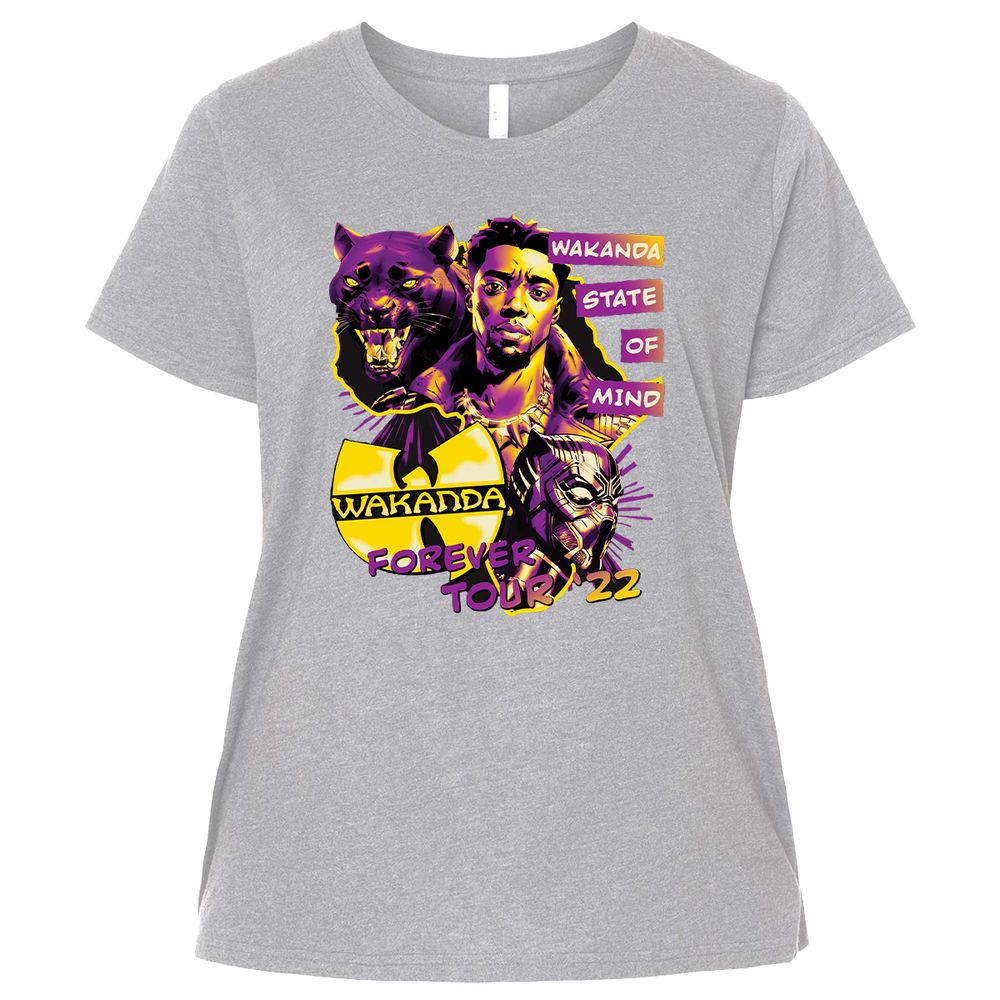 Ladies Curvy Jersey - CJWZ9QQN - Heather - 3