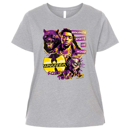 Ladies Curvy Jersey - CJWZ9QQN - Heather - 3