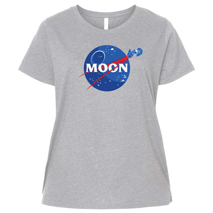 Ladies Curvy Jersey - 2KSF2QHX - Heather - 3