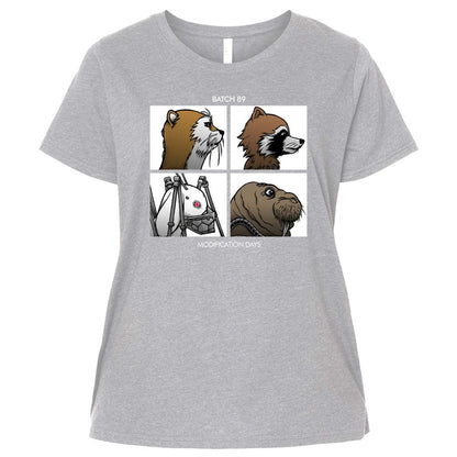 Ladies Curvy Jersey - QEYFZ5SB - Heather - 3