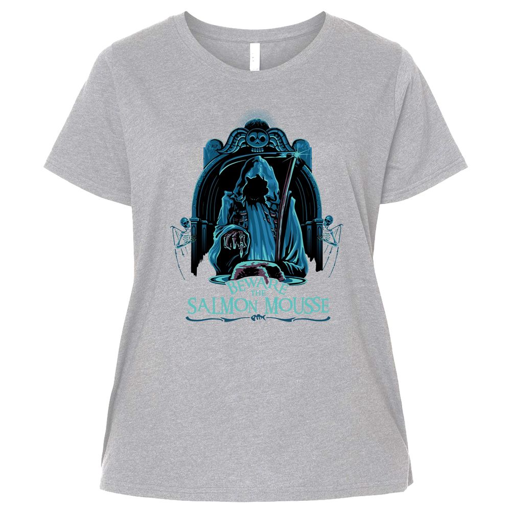 Ladies Curvy Jersey - UKWJ7FVZ - Heather - 3