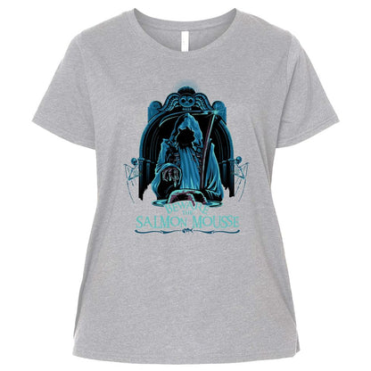 Ladies Curvy Jersey - UKWJ7FVZ - Heather - 3