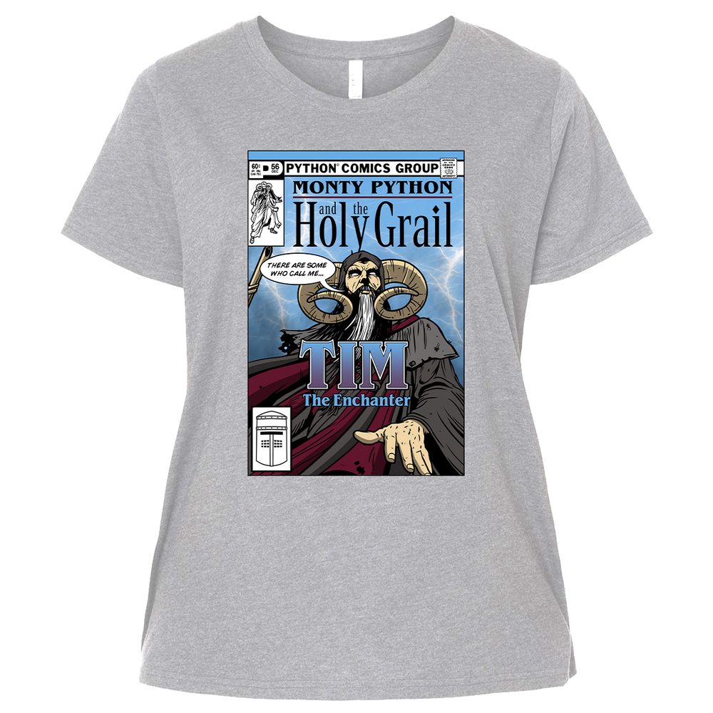 Ladies Curvy Jersey - XQX64XEH - Heather - 3