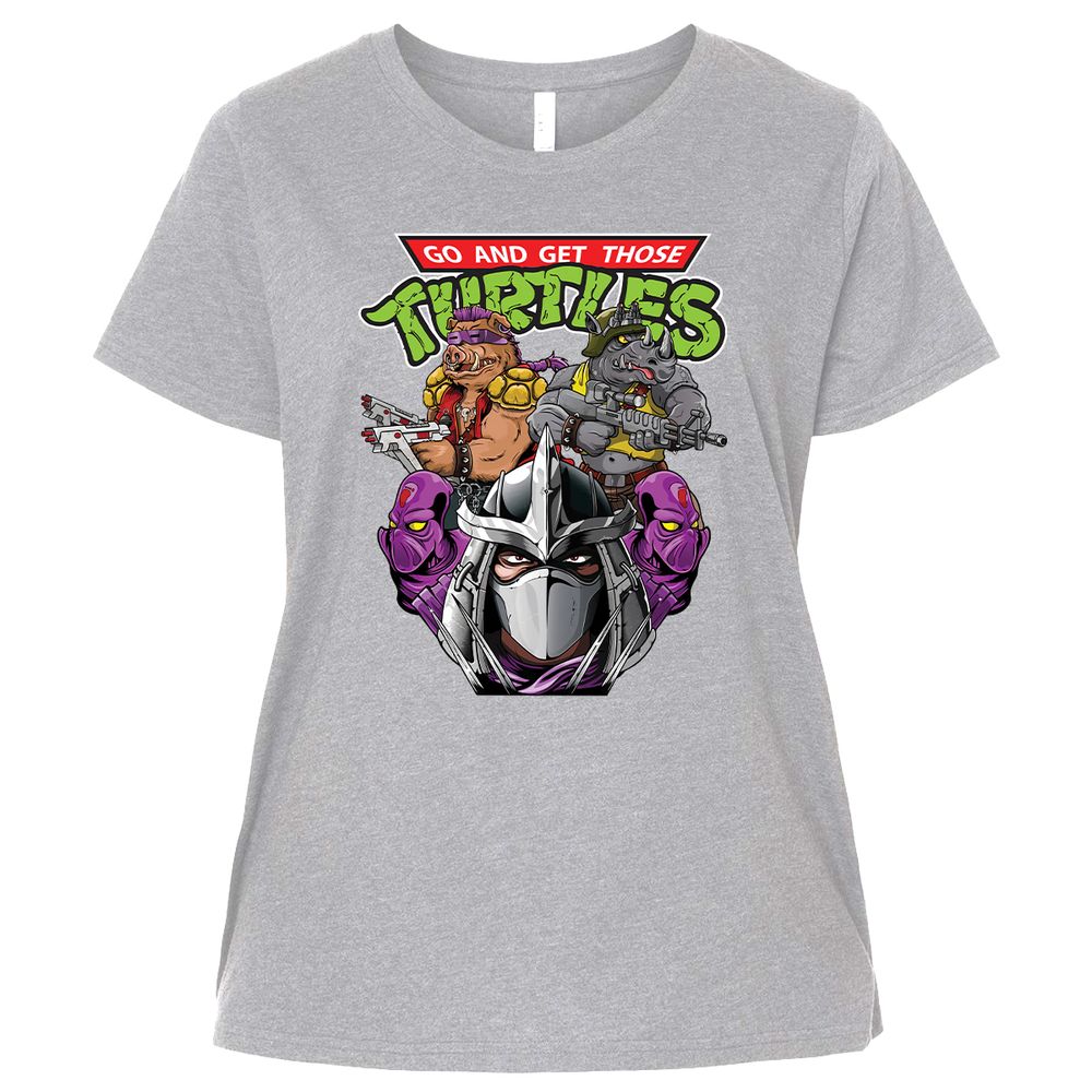 Ladies Curvy Jersey - D6QKMHF6 - Heather - 3