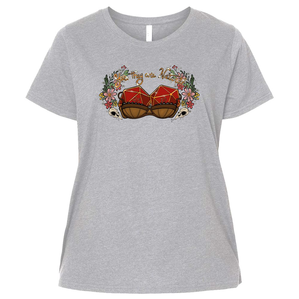 Ladies Curvy Jersey - A1S7LCDT - Heather - 3