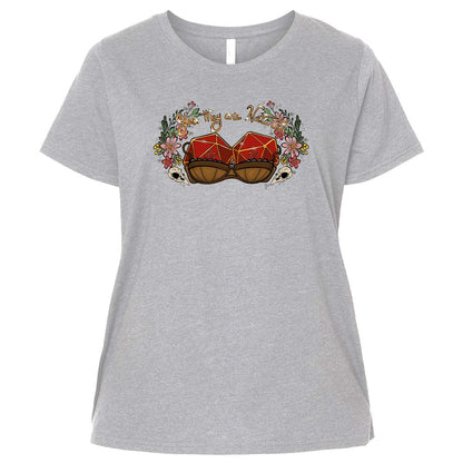 Ladies Curvy Jersey - A1S7LCDT - Heather - 3