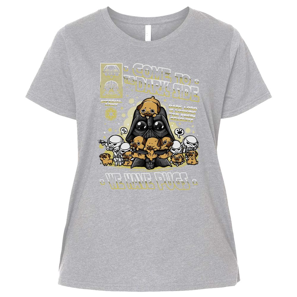 Ladies Curvy Jersey - DGL6QJTY - Heather - 3