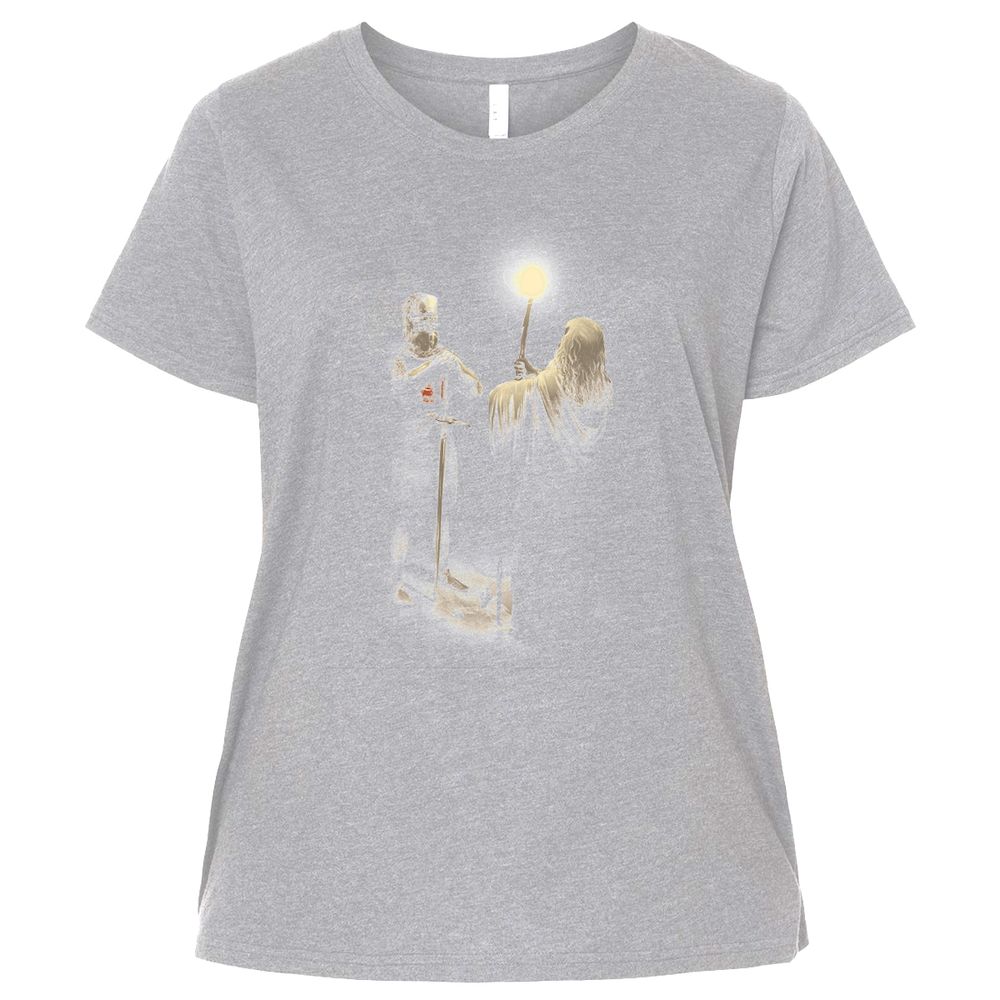 Ladies Curvy Jersey - CFJKN5RW - Heather - 3