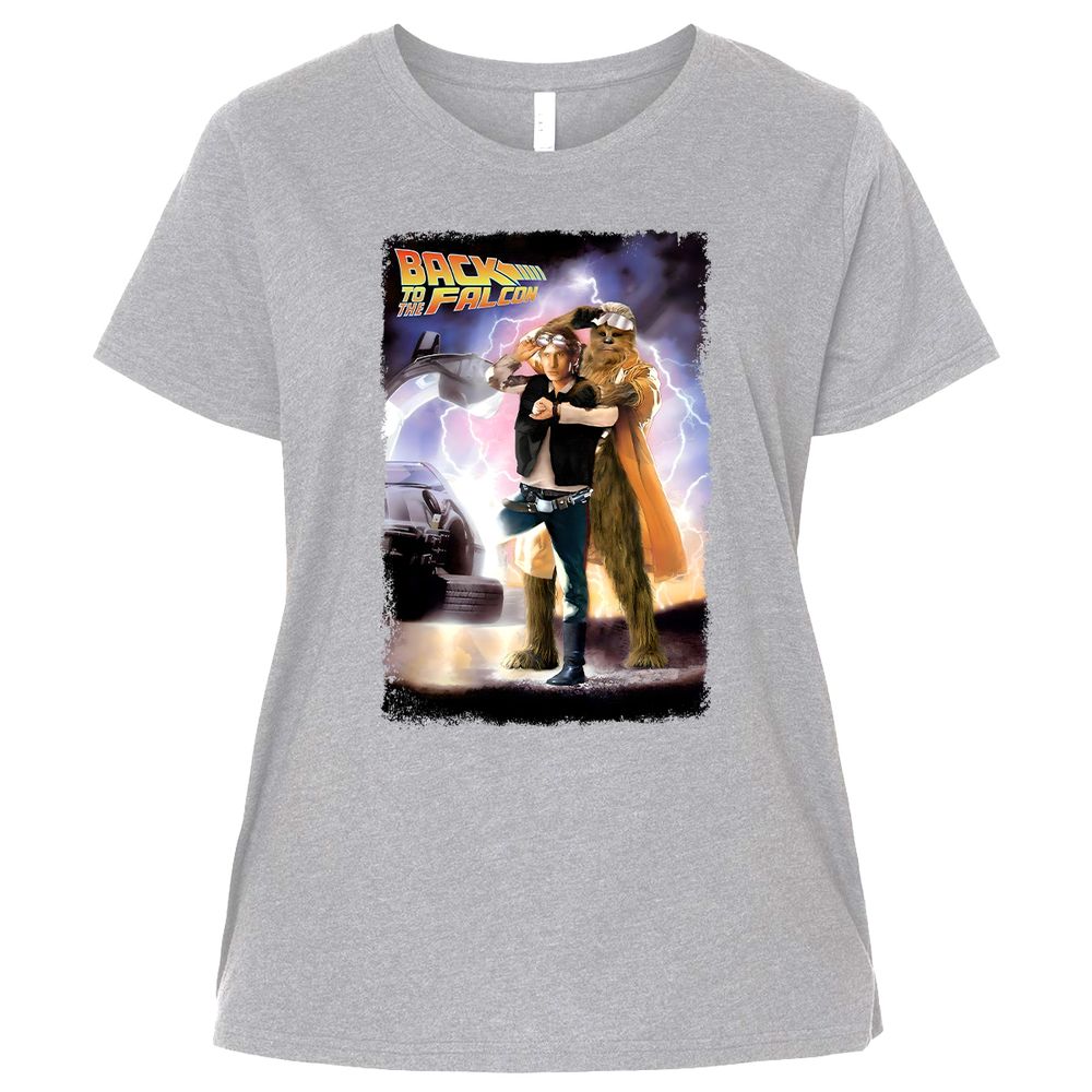 Ladies Curvy Jersey - ELM8FVXR - Heather - 3