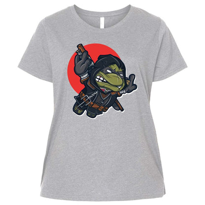 Ladies Curvy Jersey - 2GLFWL4Q - Heather - 3