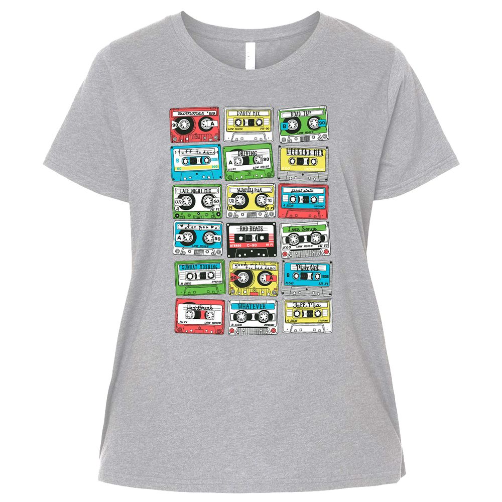 Ladies Curvy Jersey - PPXXBUCB - Heather - 3