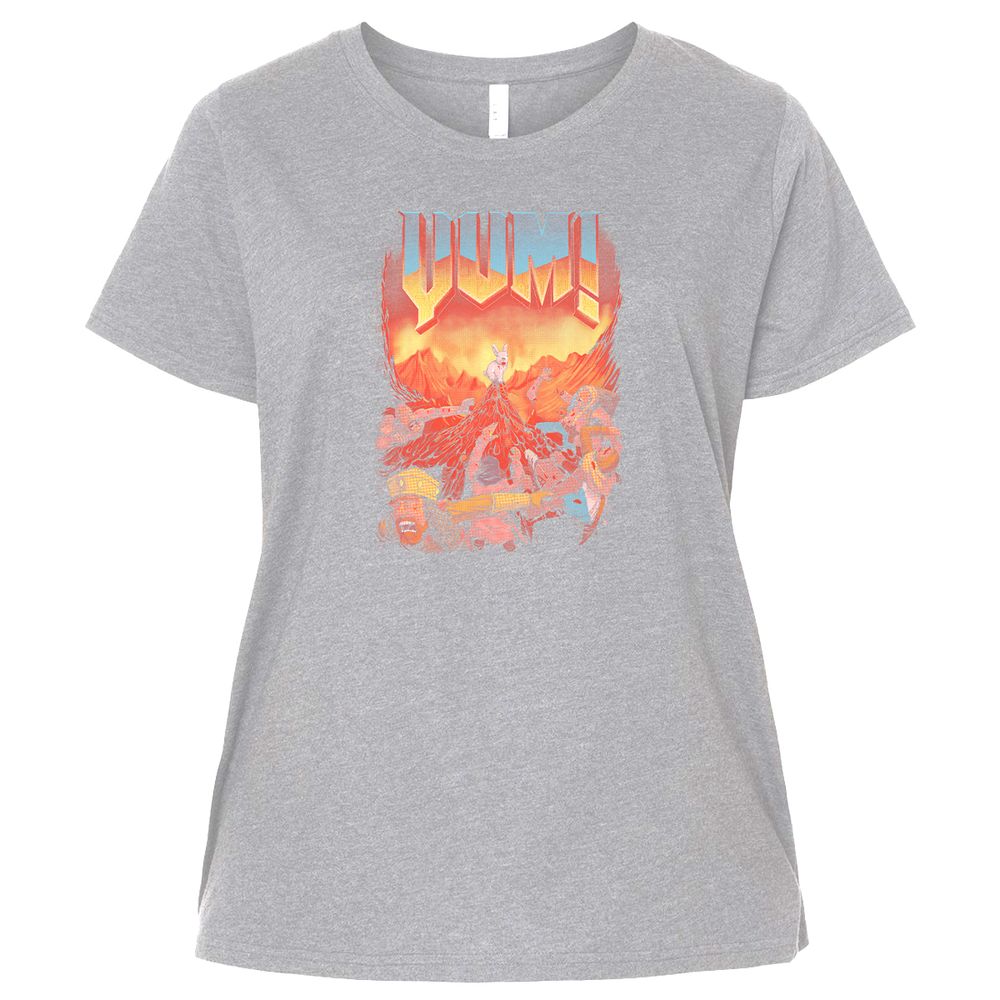 Ladies Curvy Jersey - XR5G1ZDS - Heather - 3