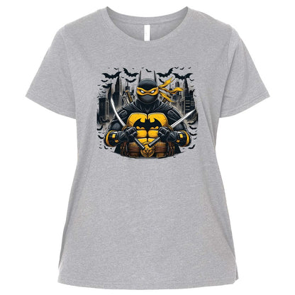 Ladies Curvy Jersey - UJ74H9ZB - Heather - 3