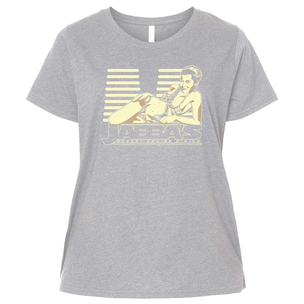 Ladies Curvy Jersey - DM8WBZ5E - Heather - 3