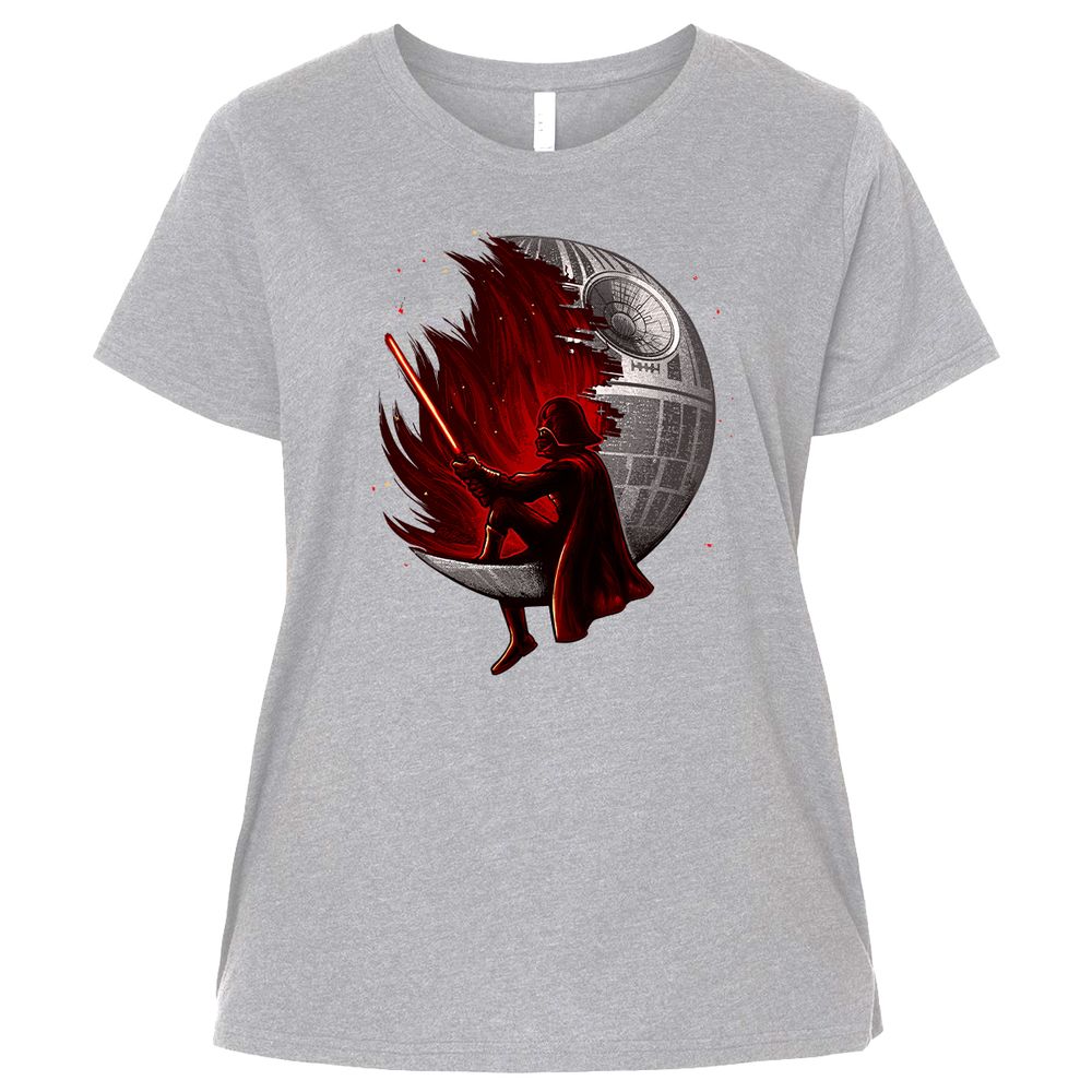 Ladies Curvy Jersey - V5KWUL3M - Heather - 3