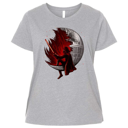 Ladies Curvy Jersey - V5KWUL3M - Heather - 3