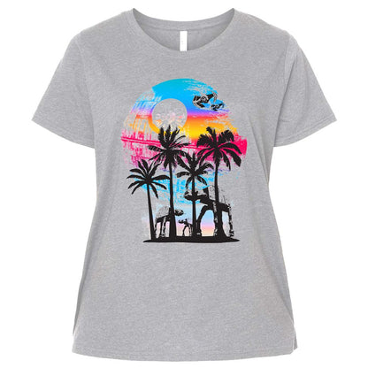 Ladies Curvy Jersey - LFVGDHQY - Heather - 3