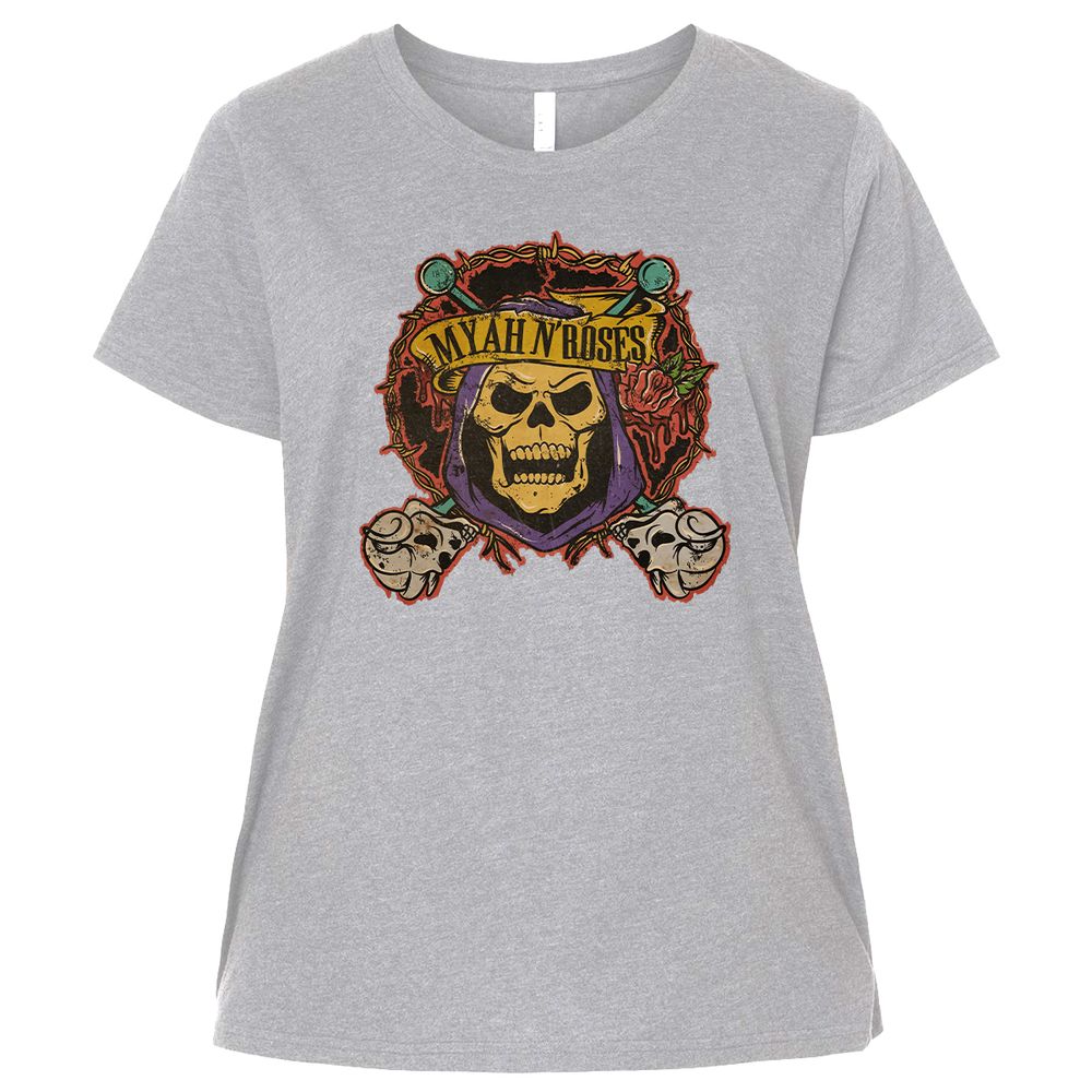 Ladies Curvy Jersey - 5H7RJ79B - Heather - 3