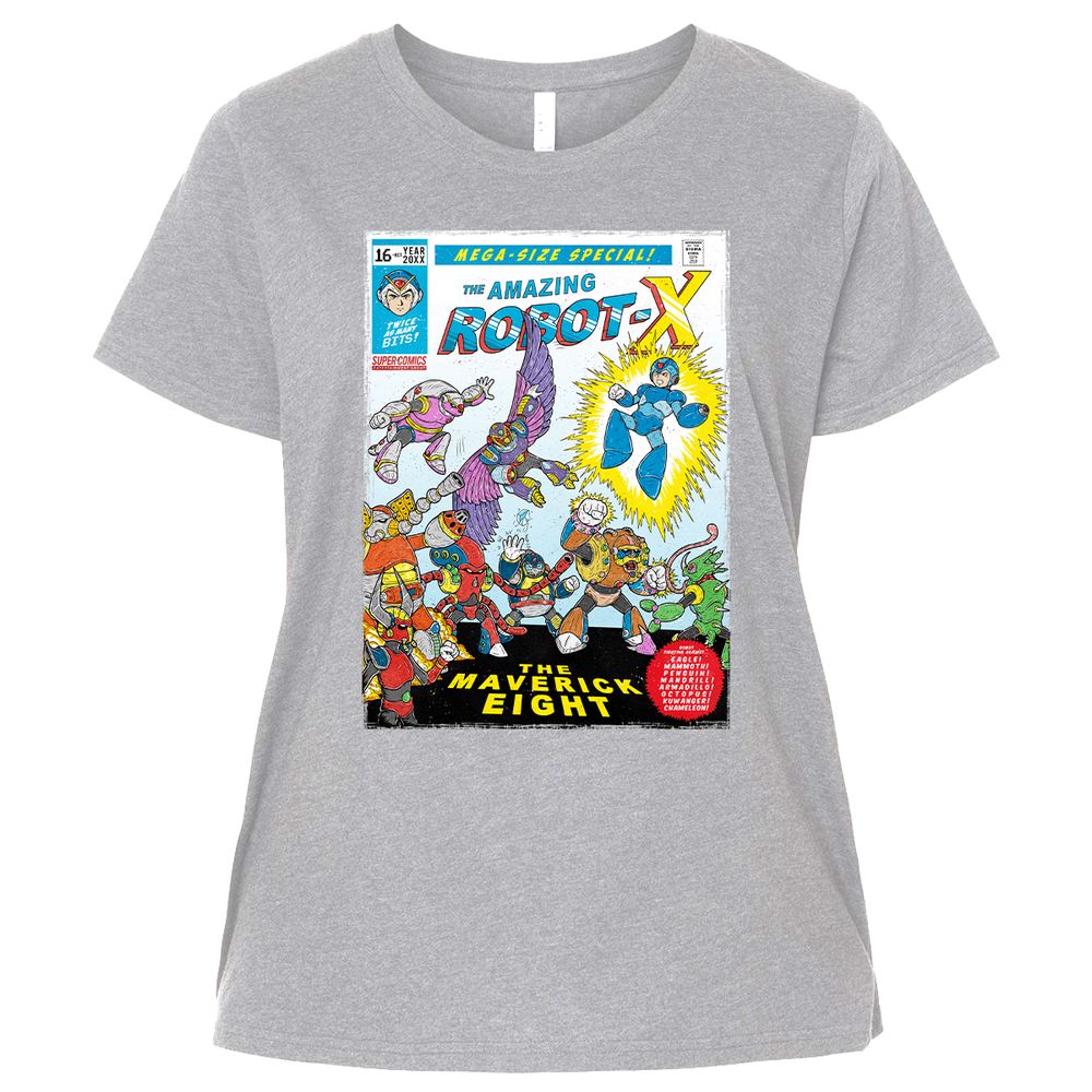 Ladies Curvy Jersey - 4V8DTMLE - Heather - 3