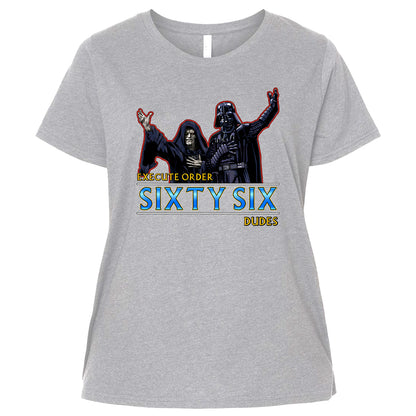 Ladies Curvy Jersey - 6B45FJCW - Heather - 3