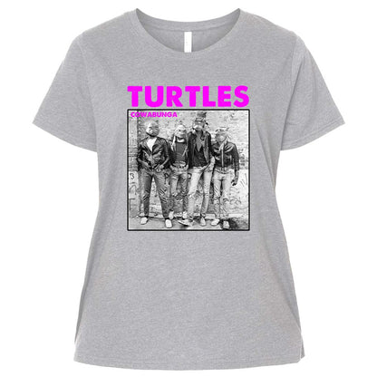 Ladies Curvy Jersey - 4BAK9FGC - Heather - 3