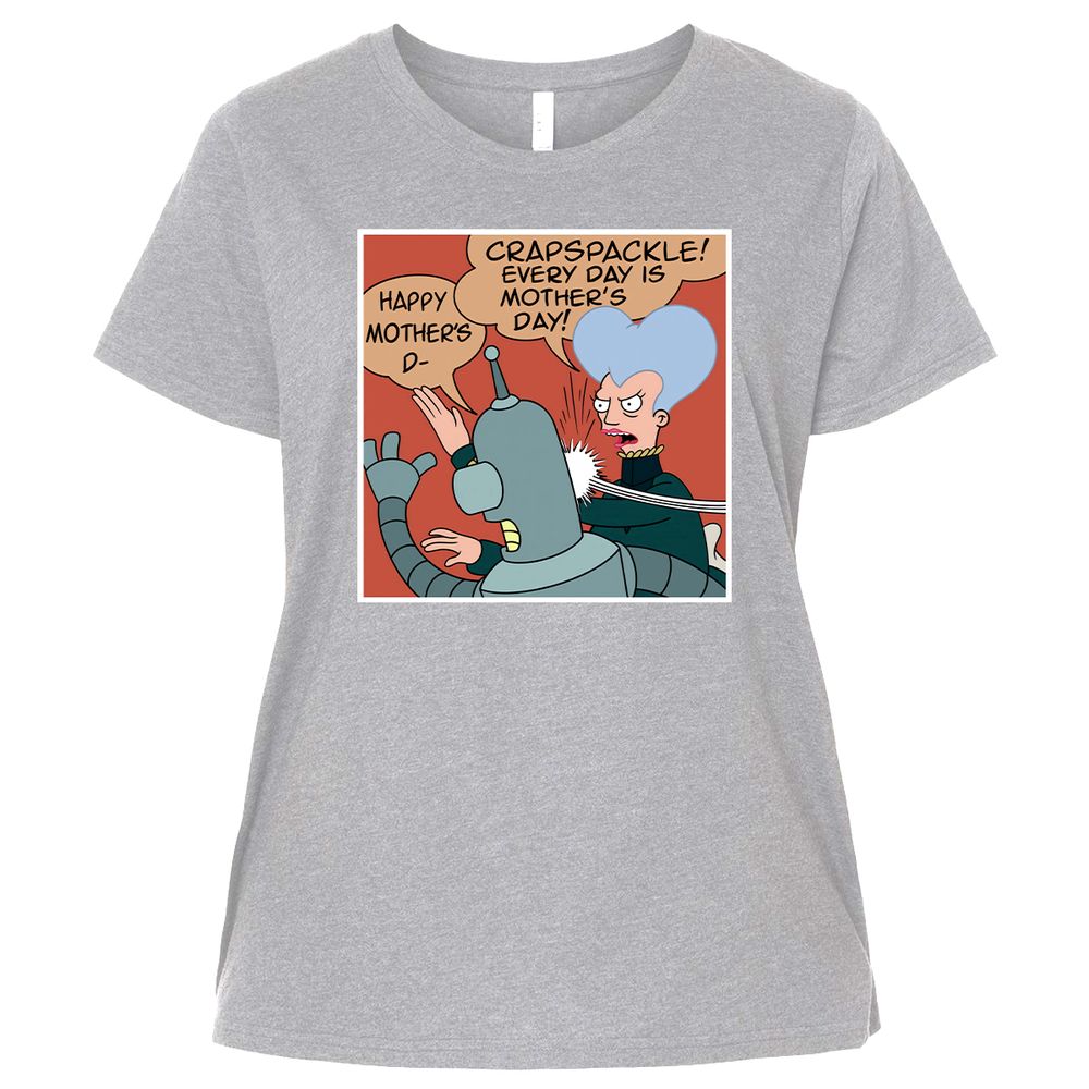 Ladies Curvy Jersey - RVSCMXUH - Heather - 3