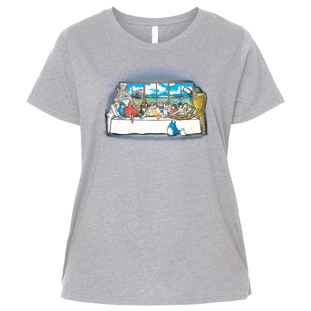 Ladies Curvy Jersey - VFS6118Q - Heather - 3