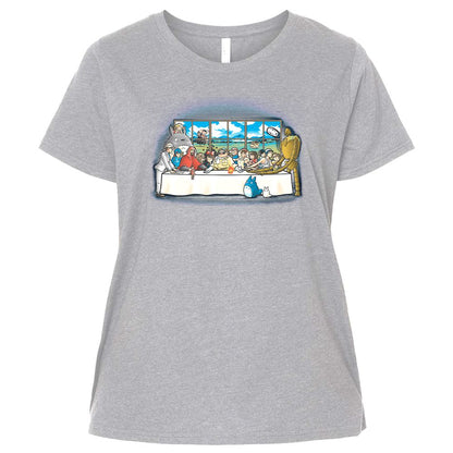 Ladies Curvy Jersey - VFS6118Q - Heather - 3