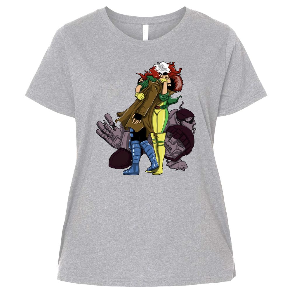 Ladies Curvy Jersey - WPA2A829 - Heather - 3