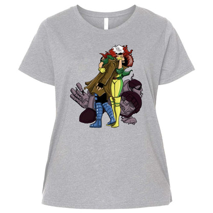 Ladies Curvy Jersey - WPA2A829 - Heather - 3