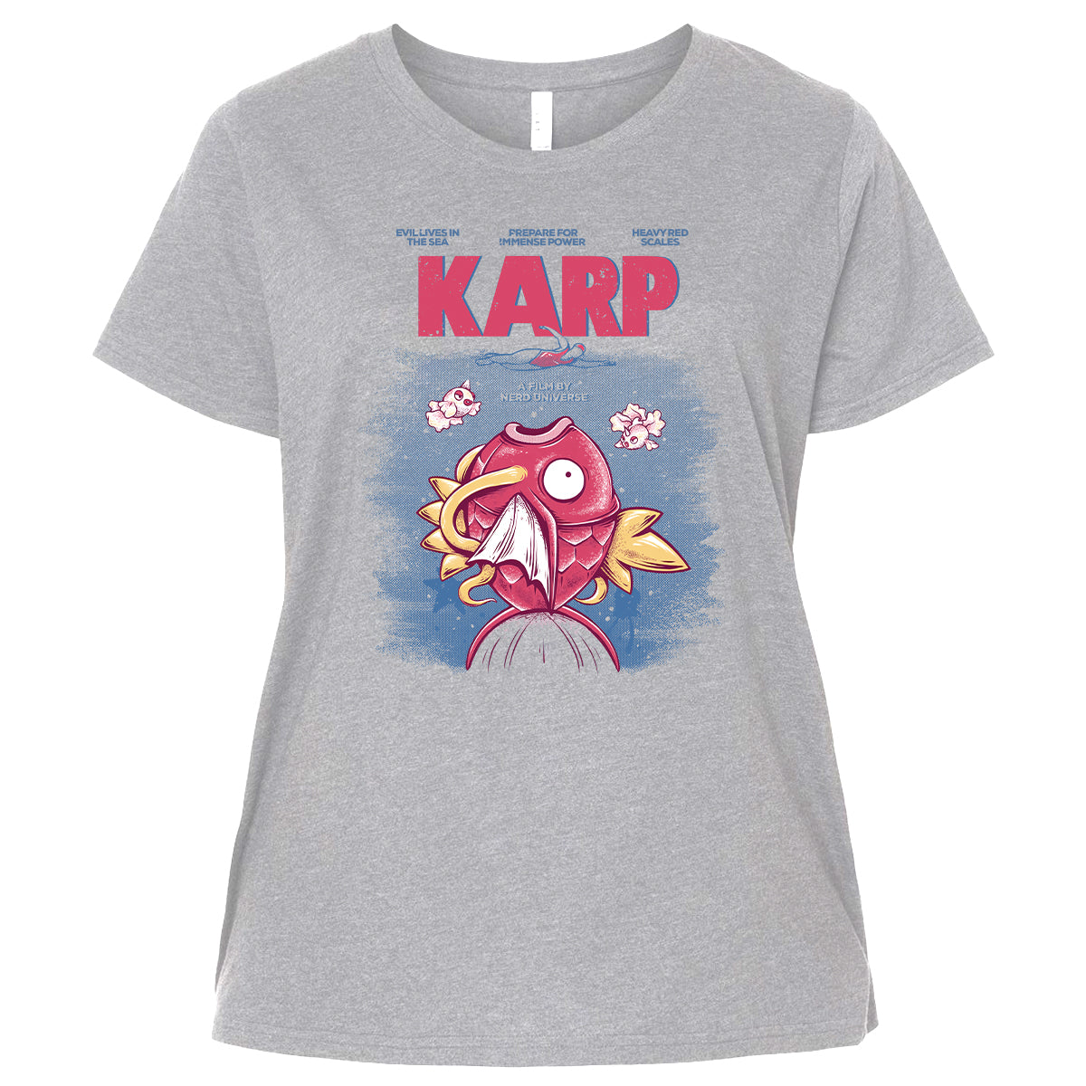 Ladies Curvy Jersey - G4WTNXFJ - Heather - 3