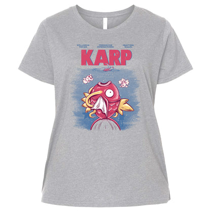 Ladies Curvy Jersey - G4WTNXFJ - Heather - 3