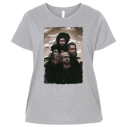 Ladies Curvy Jersey - 6FMKR3E9 - Heather - 3