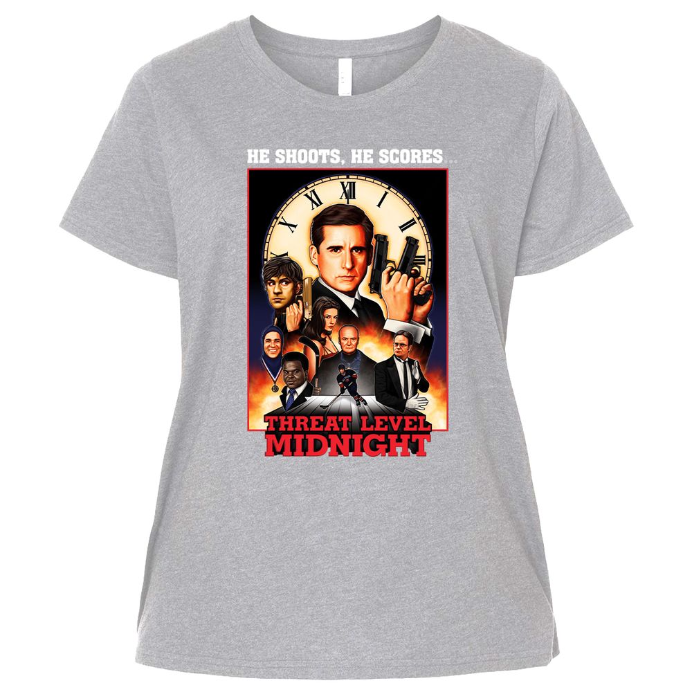 Ladies Curvy Jersey - Z8LWLWB4 - Heather - 3