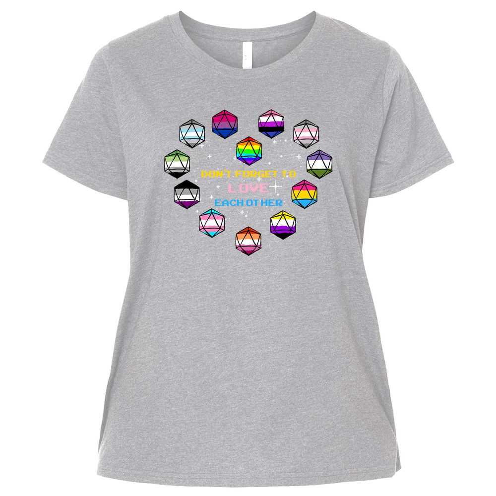 Ladies Curvy Jersey - 71YZVSRX - Heather - 3