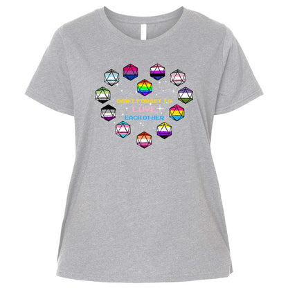 Ladies Curvy Jersey - 71YZVSRX - Heather - 3