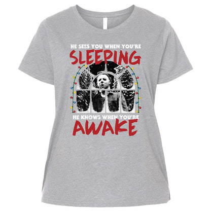 Ladies Curvy Jersey - ZWQM4UTT - Heather - 3