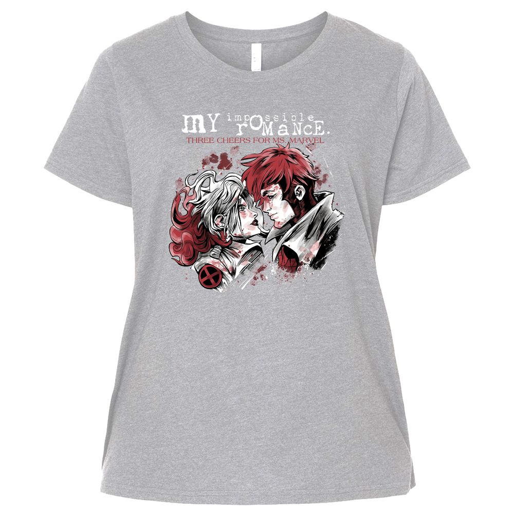 Ladies Curvy Jersey - EVLXEFR2 - Heather - 3