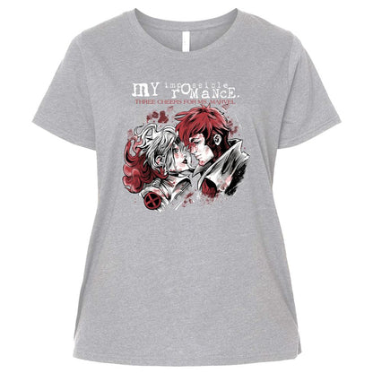 Ladies Curvy Jersey - EVLXEFR2 - Heather - 3