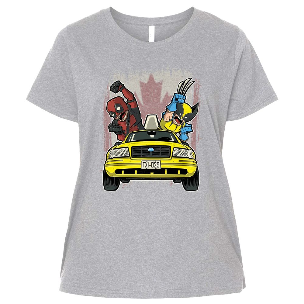 Ladies Curvy Jersey - W16M8ZYW - Heather - 3