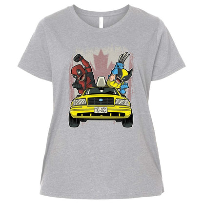 Ladies Curvy Jersey - W16M8ZYW - Heather - 3