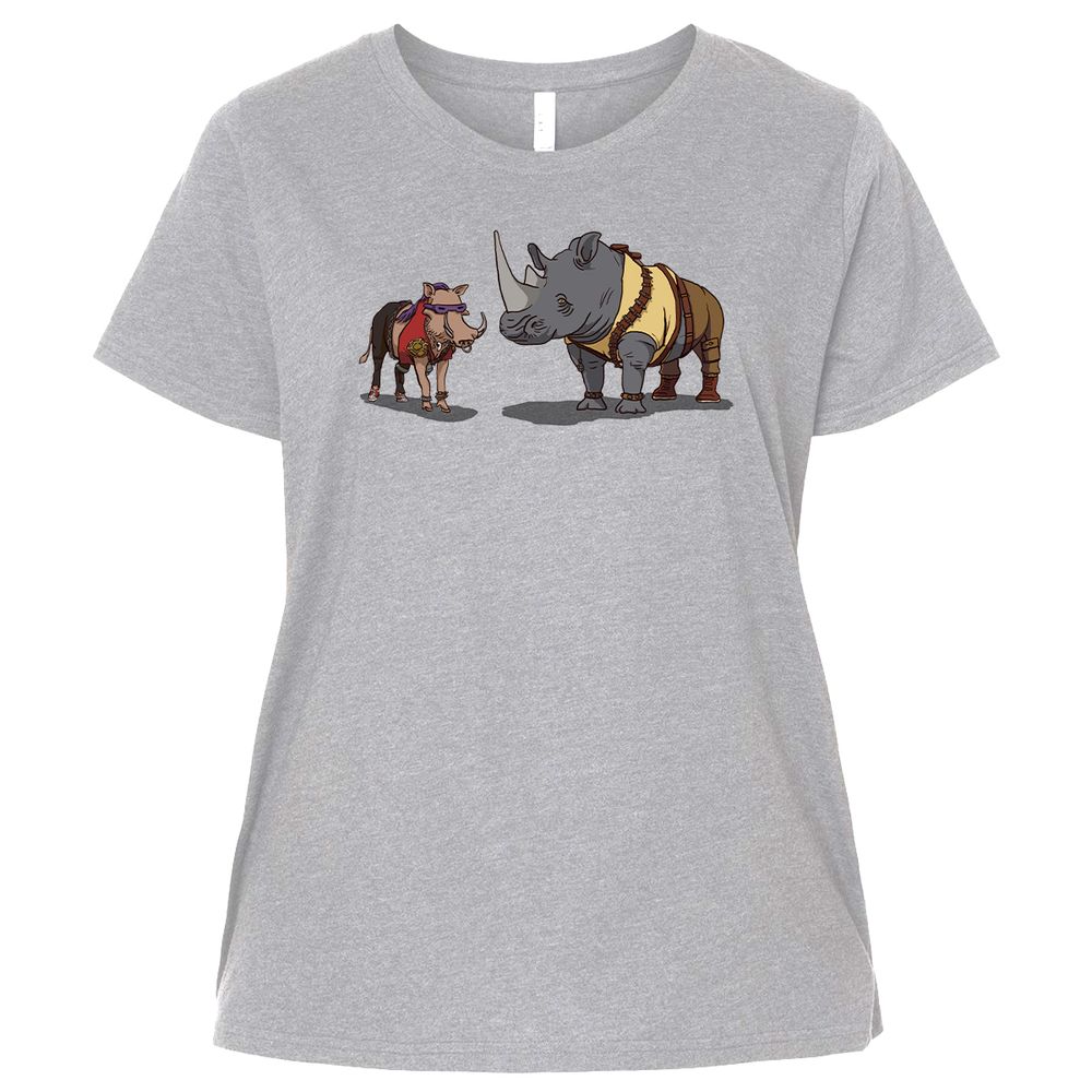 Ladies Curvy Jersey - FH2JYMAY - Heather - 3