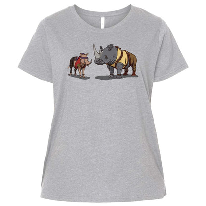 Ladies Curvy Jersey - FH2JYMAY - Heather - 3